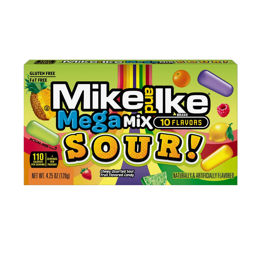 Mike & Ike Mega Mix Sour Candy - (5Oz) Candy Mike & Ike , Latest Products, Trending
