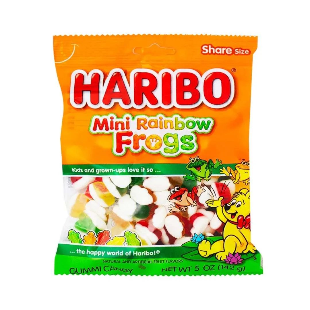 12 Pack Haribo Mini Frogs Candy Haribo, TSARC, TSASN&CH, bulk