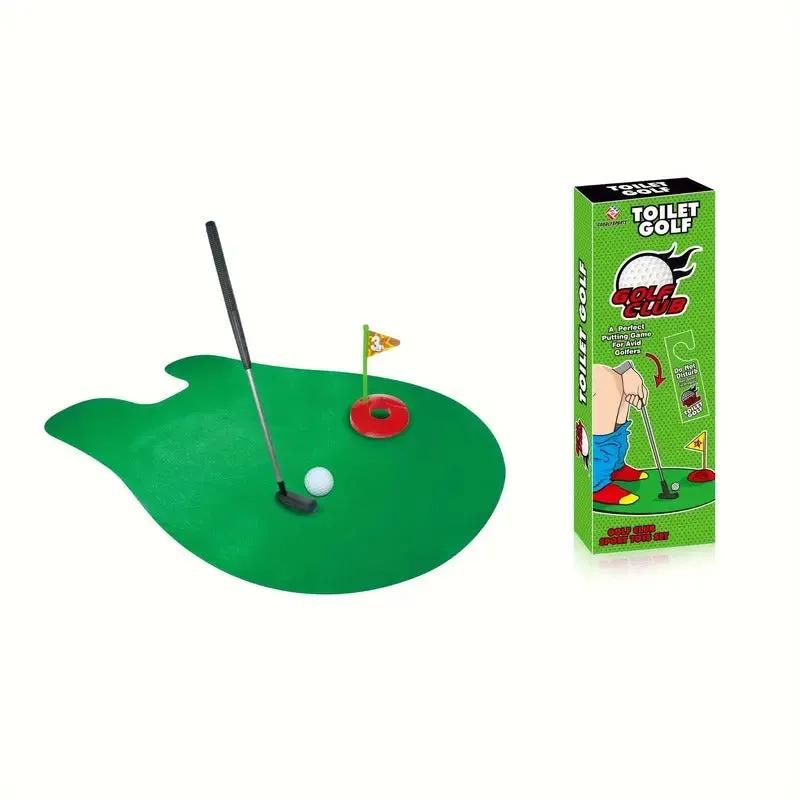 Mini Golf Toilet Game Toy Quirky Stuff (not for sale) Mini Golf Toilet Game Toy