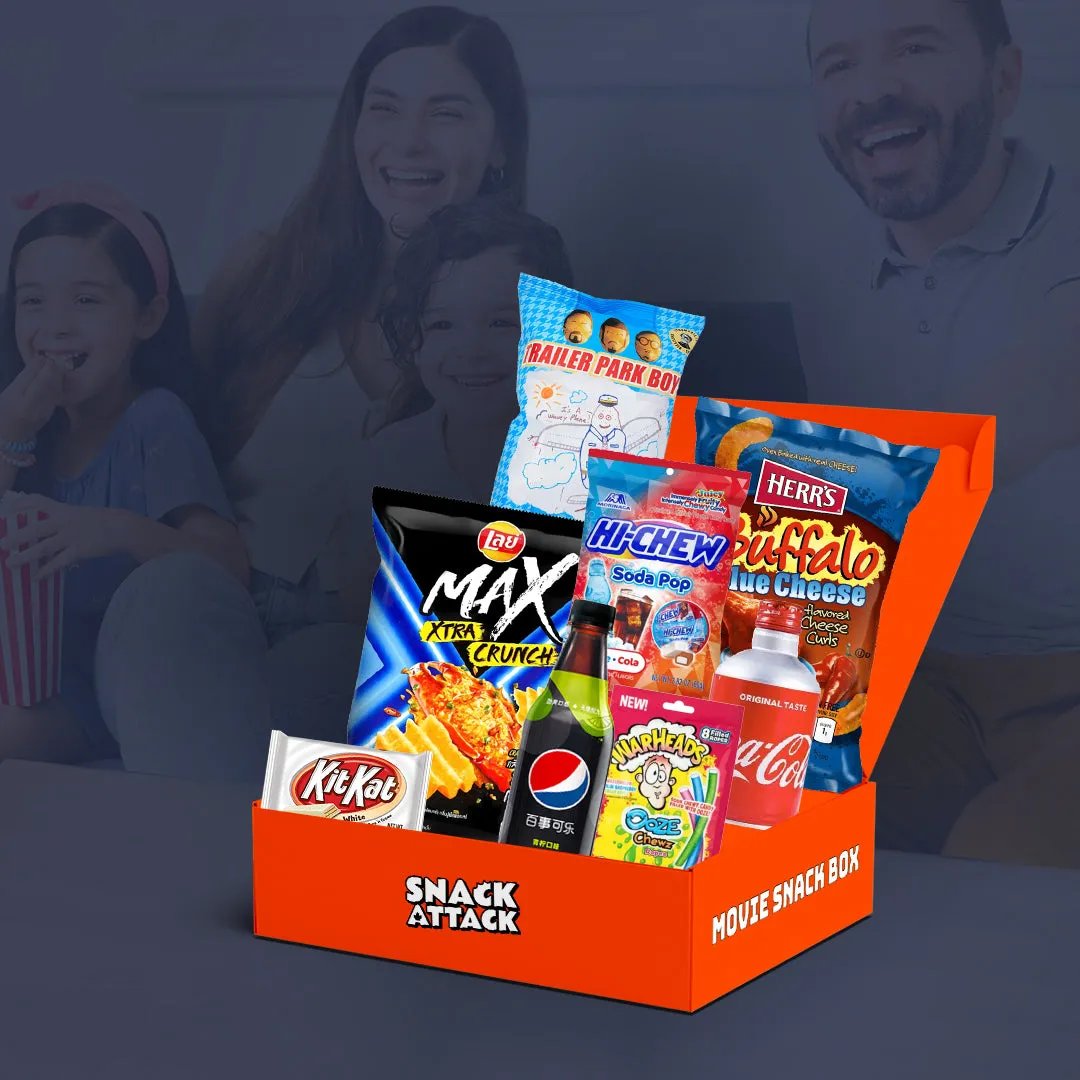 Movie Night Snack Box Snackbox Movie Night Snack Box, TSARC, SASN&CH, cabestseller, usabestseller, trending