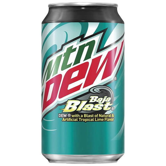 Mtn Dew Baja Blast Soda Pop (not for sale) Mtn Dew, TSAED