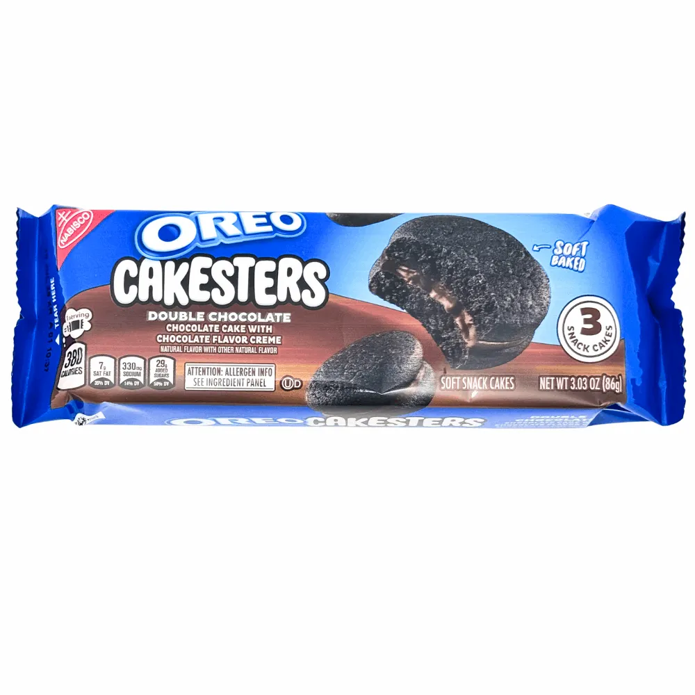 Oreo Cakesters Double Chocolate (86g) Snacks/Chips (not for sale) Oreo, Trending, trending products