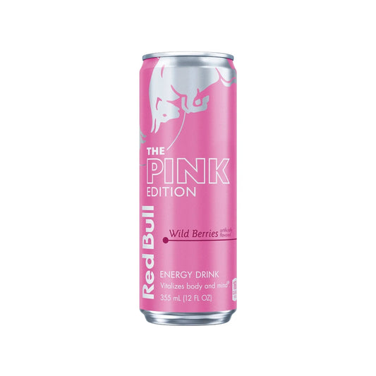 Red Bull Usa Drink Pink Edition - Wild Berries 12 Pack Soda Pop Redbull, Trending, Latest Products