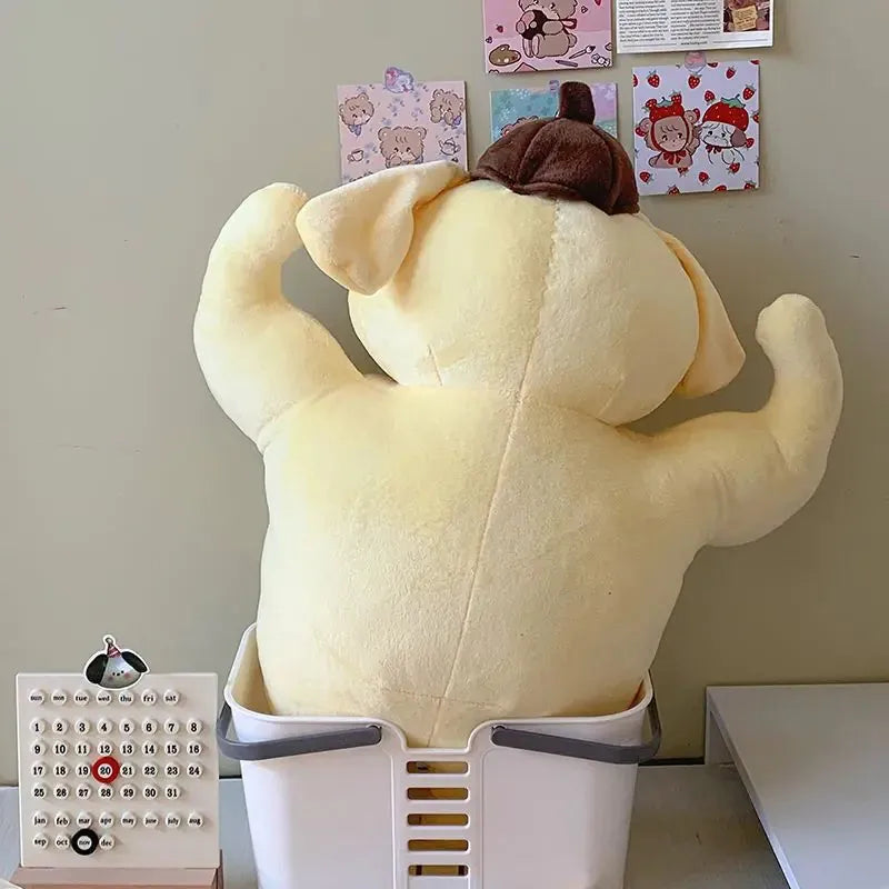 Sanrio Funny Chest Muscle Plushie Snack Attack