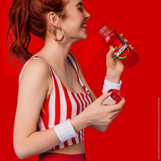 Skittle Flavored Drink Original 14Oz Soda Pop Skittles, trending products, Latest