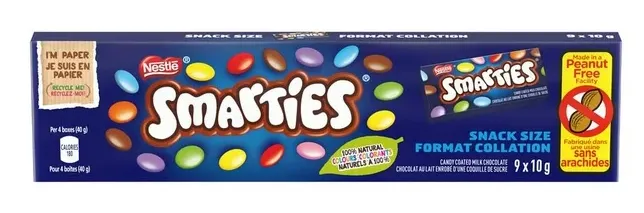 Smarties Canadian Candy Snacks/Chocolates (not for sale) Smarties, TSACS, TSARC