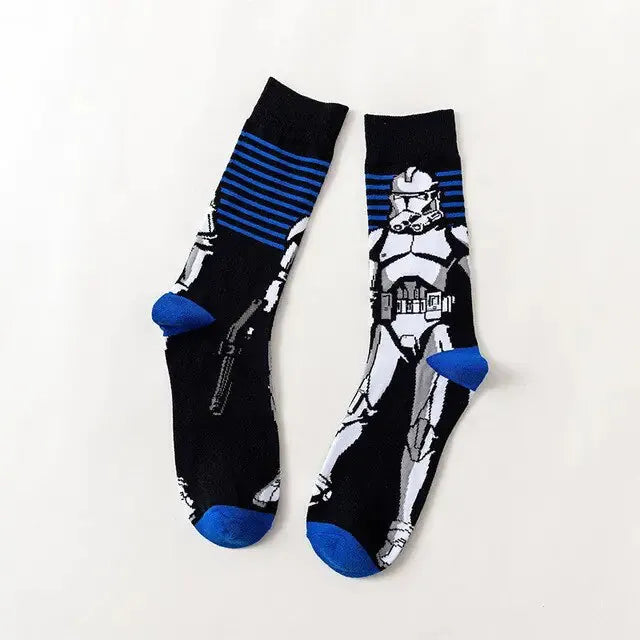 Star War Socks 4 Size 36-45 Gifts (not for sale) Star War Socks