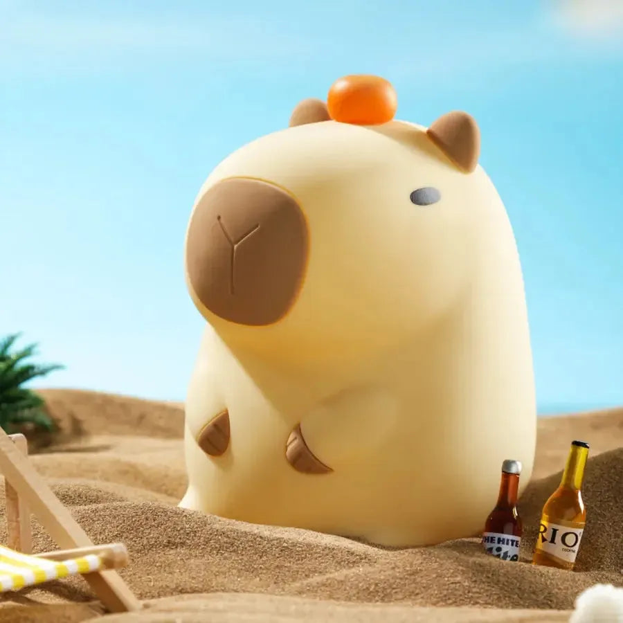 Capybara Adorable Silicone LED Night Lamp Gifts (not for sale) Capybara Adorable Silicone LED Night Lamp