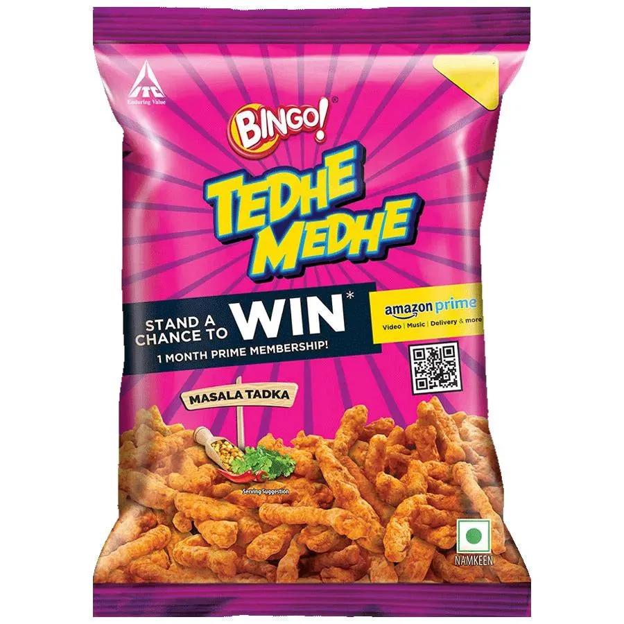 Tedhe Medhe Masala Tadka 100g Indian Candy, Snacks/Indian Chips (not for sale) Tedhe Medhe, TSARC, TSAISC, TSAIS&C, TSAIS, Bestseller