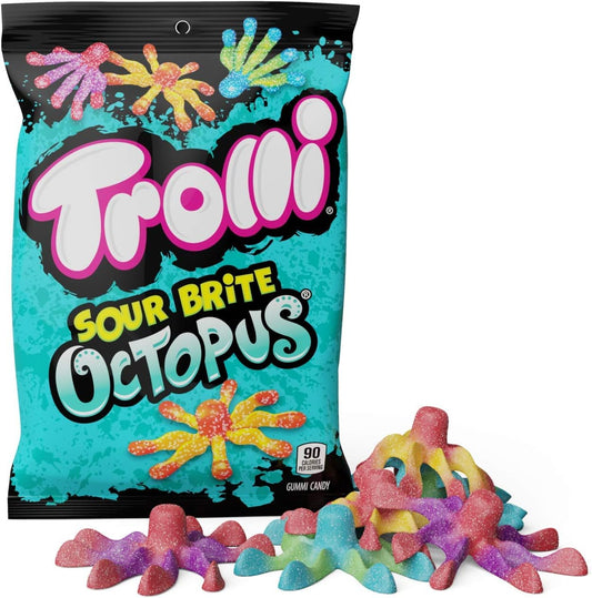 Trolli Sour Brite Octopus (4.25 Oz) Candy Trolli, Latest Products, trending