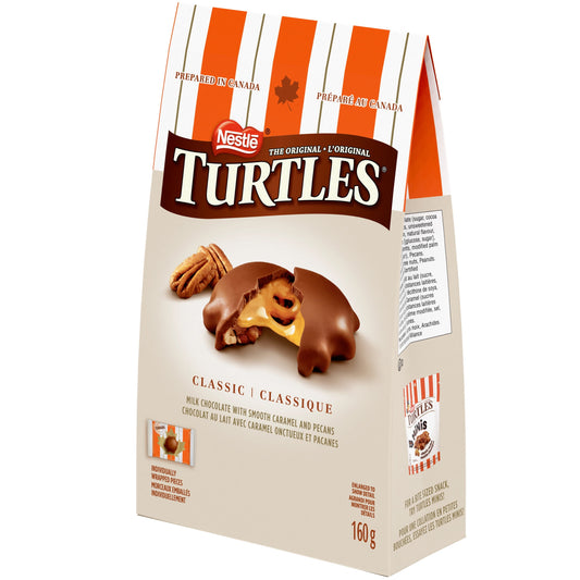 Trutles Classic Recipe Chocolate Share Bag 160g Chocolate Turtle, latest, Trending Products