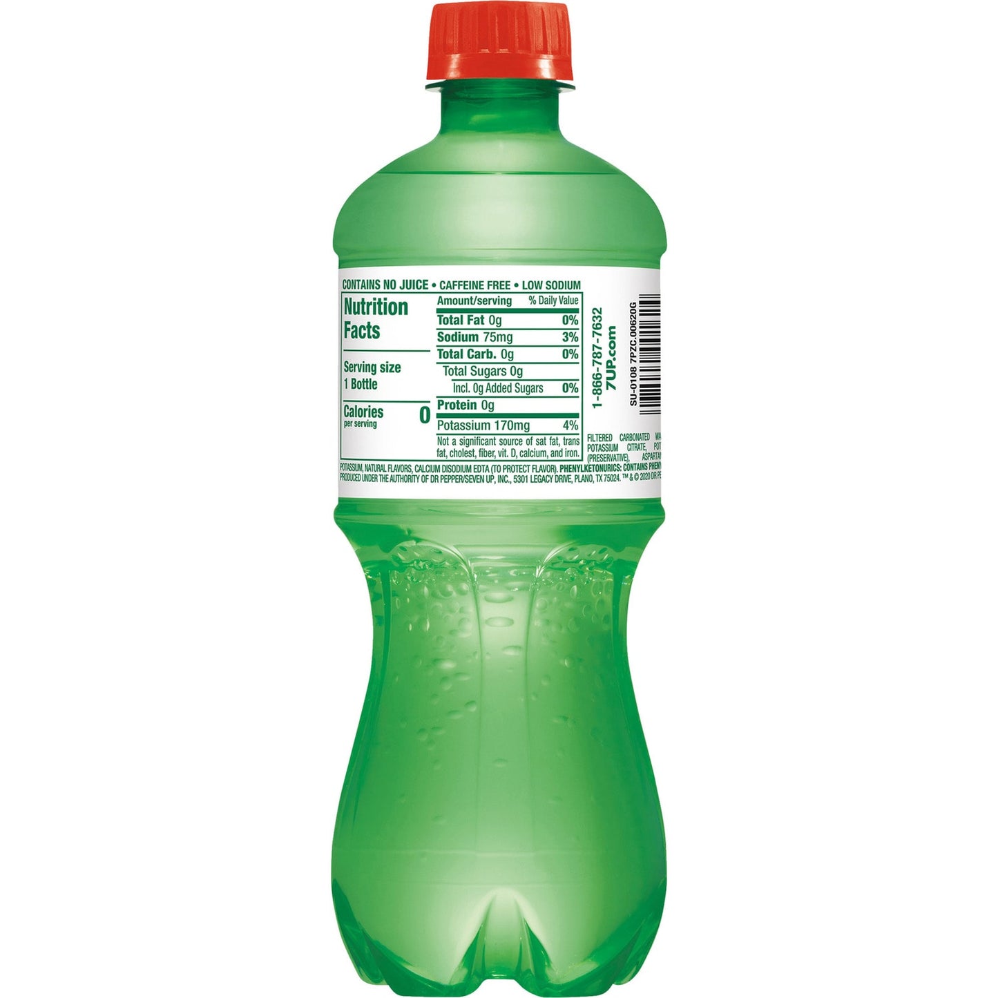24 Pack 7up Zero Sugar Soda Pop (20 Oz) Bottles Soda Pop 7UP, Latest Products, trending