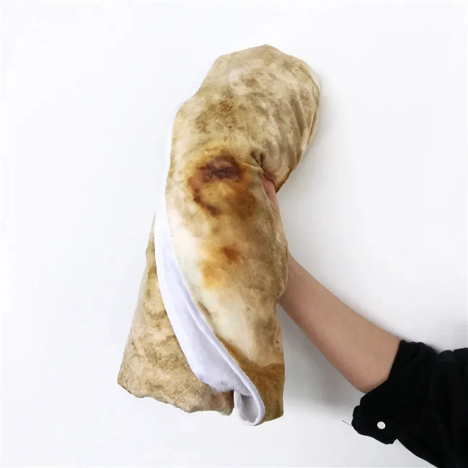 Comfy Burrito Blanket 3D Gifts (not for sale) Mexican Burrito Blanket 3D