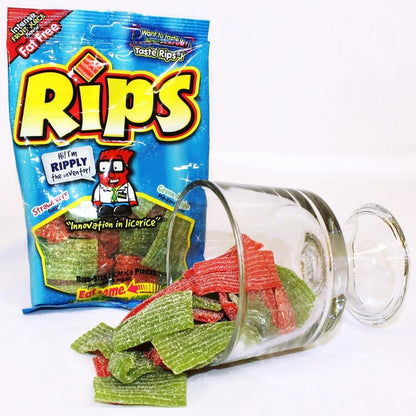 Rips HB Gummy Strips Strawberry Apple (12 Pack X 4Oz) - Gummies from Rips HB Gummy, Trending