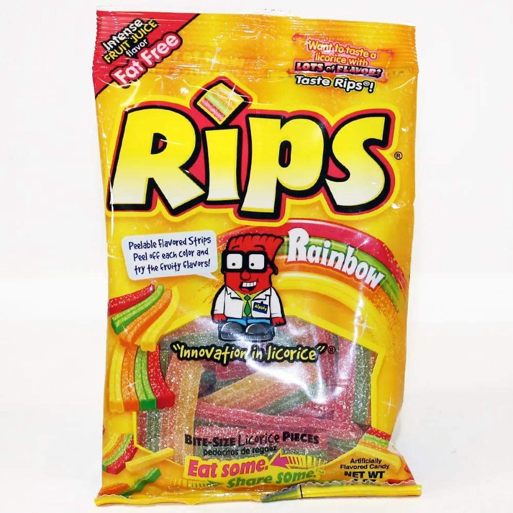 Rips HB Gummy Strips Rainbow Pieces (12 Pack X 4Oz) - Gummies from Rips HB Gummy, Trending
