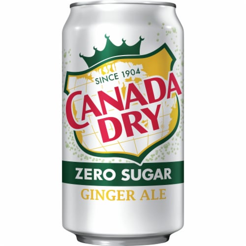 6 Pack Canada Dry Ginger Ale Zero Sugar