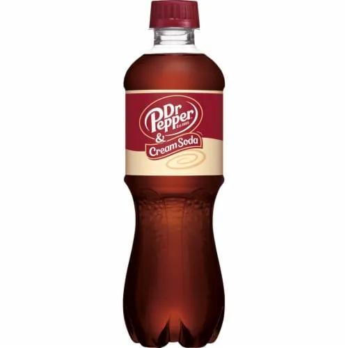 24 Bottles - Dr Pepper Cream Soda Soda Pop (not for Sale) Dr Pepper, 24 Pack, Cases