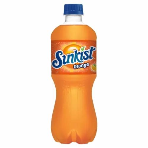 24 Bottles Sunkist Orange Soda Pop (not for Sale) Sunkist, 24 Pack, Cases