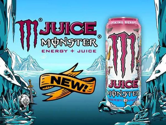 24 Pack Monster Energy Viking Berry - Soda Pop from Monster, trending products, Bestseller