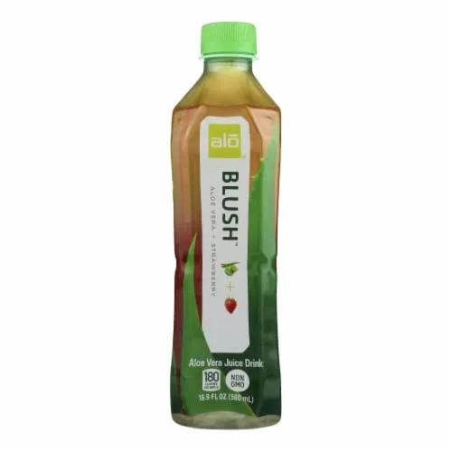 Blush Aloe Vera Juice Drink 12 Bottles Soda Pop (not for Sale) Aloe Vera, 12 Pack, Cases