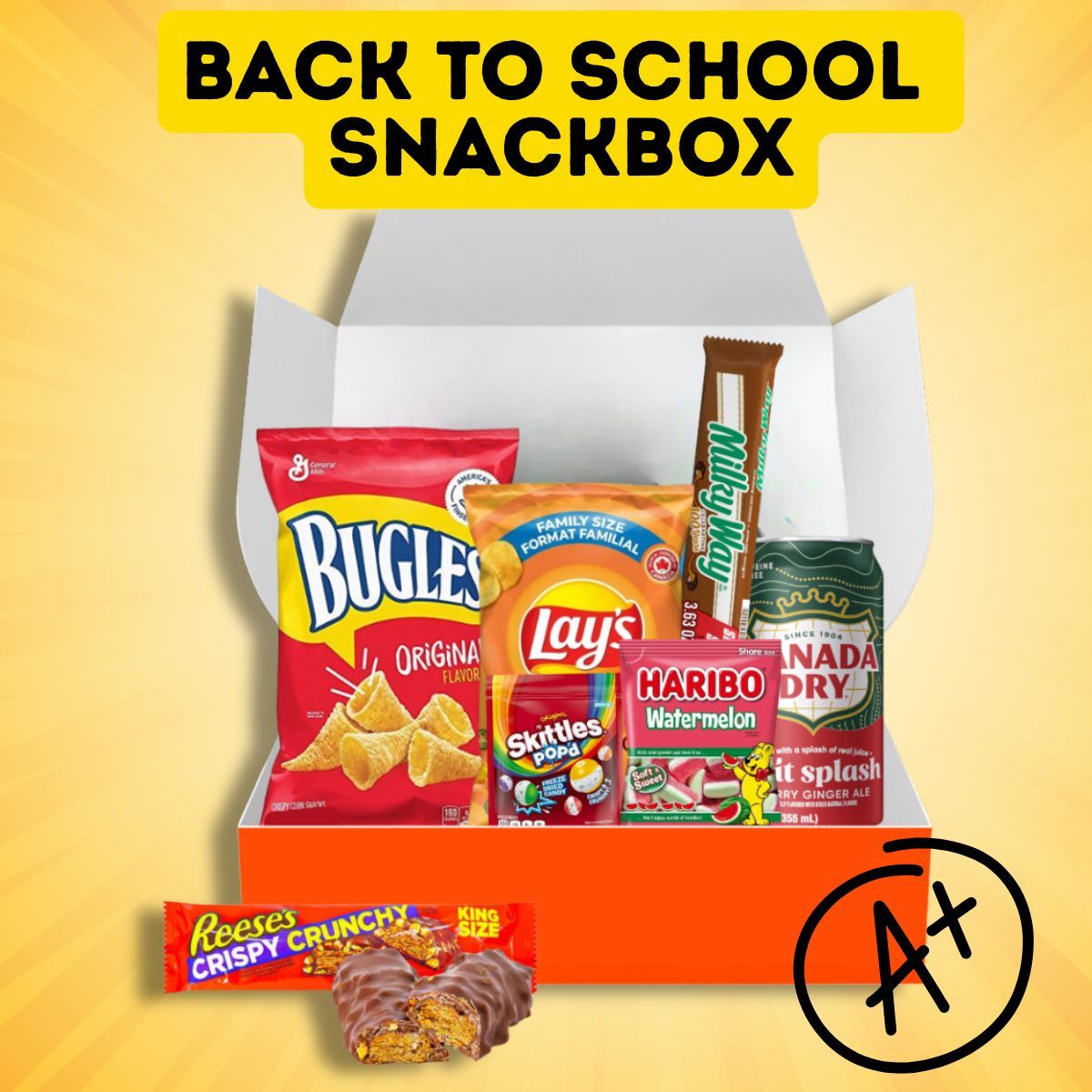 Back to School Snackbox (15+ Snacks Inside) Snackbox Snack Attack