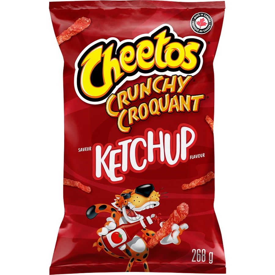 Cheetos Crunchy Ketchup Flavoured Snacks, 268g Snacks/Chips Cheetos, Latest, trending Products