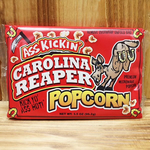 Ass Kickin' Microwave Popcorn Carolina Reaper 99.2g