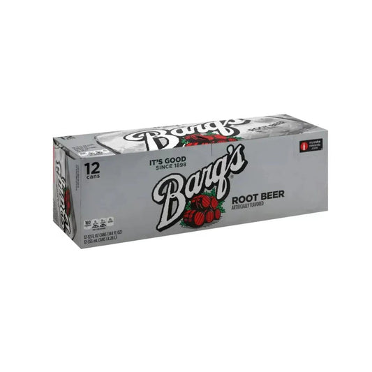 12 Pack Barqs Root Beer Soda Pop (not for sale) Barqs, TSAED, cases, 12 Pack, Bestseller Drinks