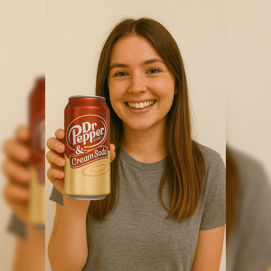 12 Pack Dr Pepper Cream Soda Soda Pop (not for sale) Keurig Dr Pepper company, TSAED, cases, 12 Pack