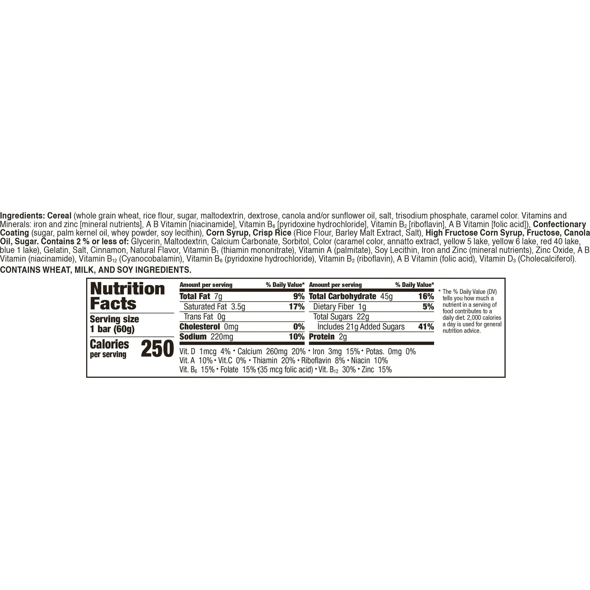 12 PACK General Mills Bar Cinnamon Toast Crunch Chocolate Bar (2.1Oz) Chocolate General Mills, Latest Products