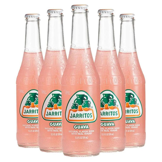 12 Pack Jarritos Guava Soda Pop Jarritos, TSAED, TSAMS