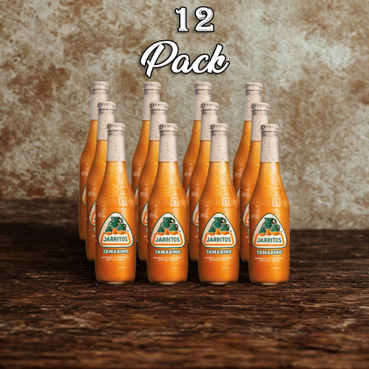12 Pack Jarritos Tamarind Soda Pop Jarritos, TSAED, TSAMS, cases