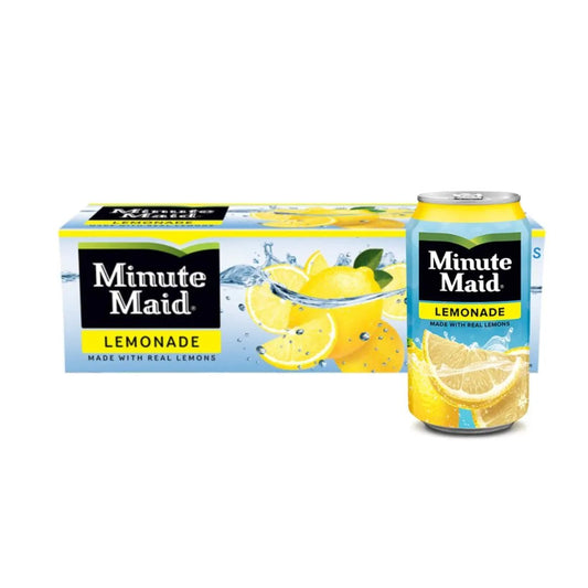 12 Pack Minute Maid Lemonade Soda Pop (not for sale) Minute Maid, TSAED, cases, 12 Pack