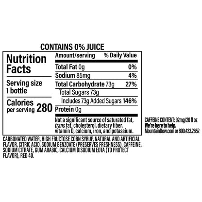 12 PACK Mtn Dew Dragon Fruit Drink Bottles (591 ML) Soda Pop Mtn Dew, Latest Products, Trending
