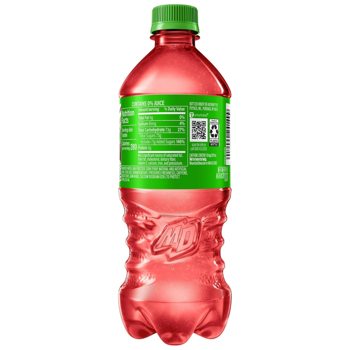 12 PACK Mtn Dew Dragon Fruit Drink Bottles (591 ML) Soda Pop Mtn Dew, Latest Products, Trending