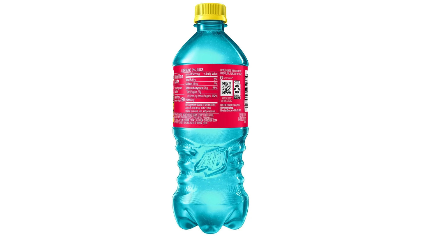 12 PACK Mtn Dew Infinity Swirl Drink Bottles (591 ML) Soda Pop Mtn Dew, Latest Products, Trending