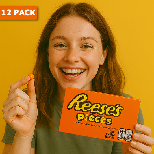 12 Pack Reese’s Pieces Candy - (4Oz) Candy Reese’s , Latest Products, Trending