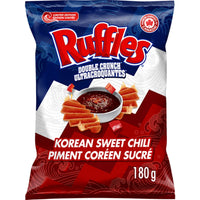 Thumbnail for Ruffles Potato Chips Double Crunch Korean Sweet Chili Flavoured 180 G