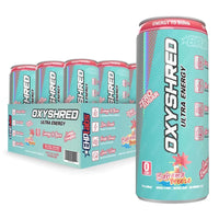 Thumbnail for 12 Pack Oxyshred Bahama Breeze Ultra Energy Zero Sugar