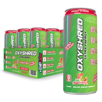 Thumbnail for 12 Pack Oxyshred Kiwi Strawberry Ultra Energy Zero Sugar