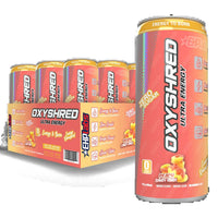 Thumbnail for 12 Pack Oxyshred Peach Rings Ultra Energy Zero Sugar