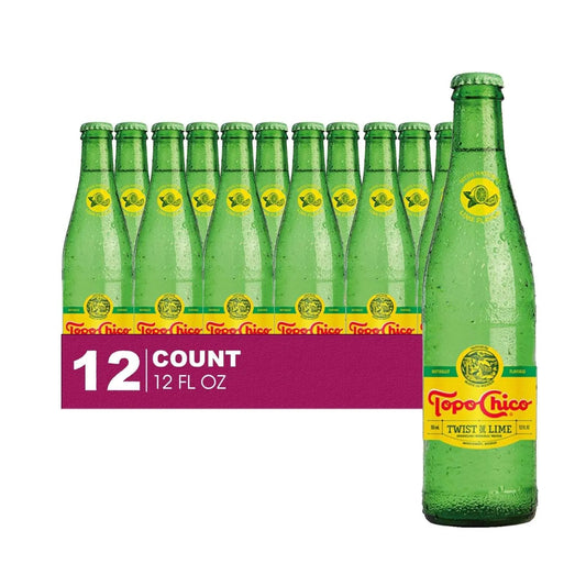 12 Pack Topo Chico Twist & Lime Soda Pop Topo Chico, Bestseller Drinks