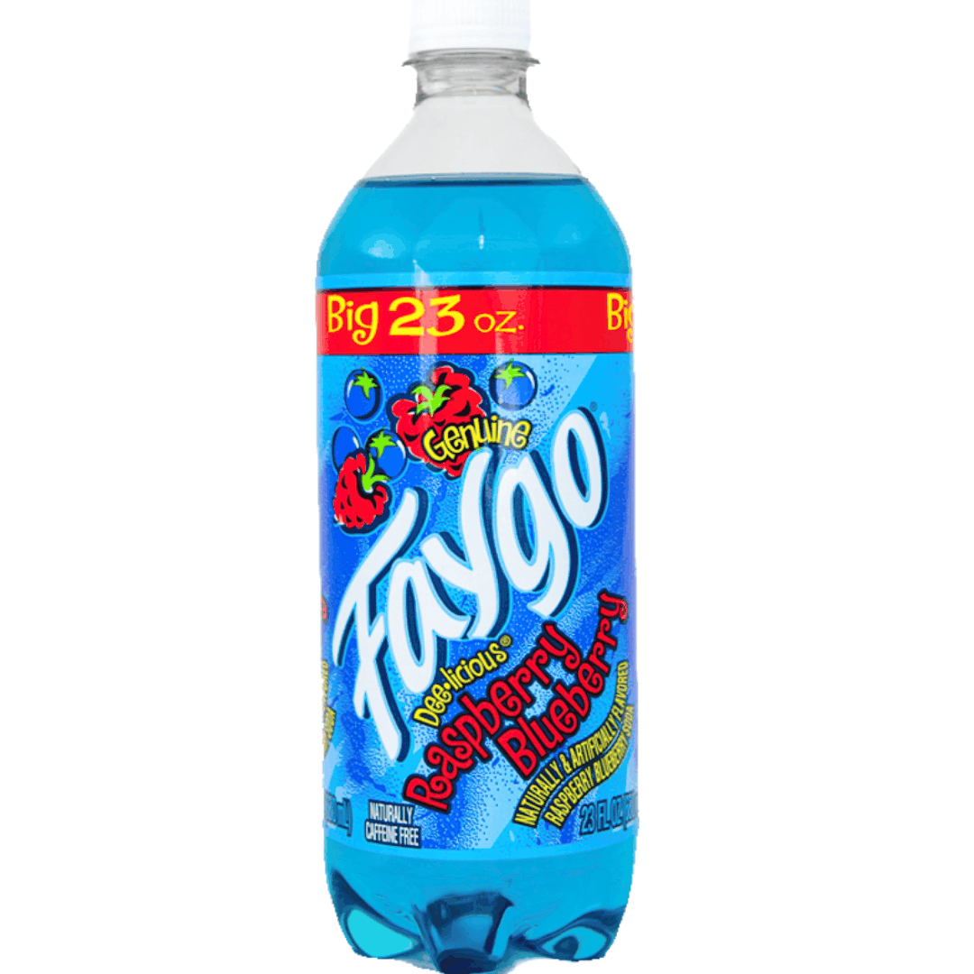 24 Pack - Faygo Raspberry Blueberry