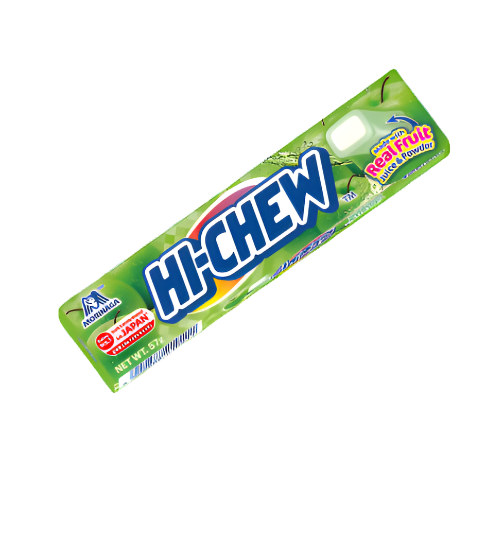 12 pcs Hi Chew Green Apple Thailand