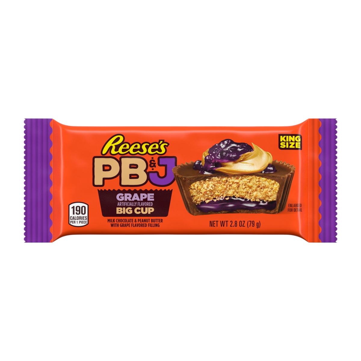 Reese’s Big Cup King Size PBJ Grape (79g)