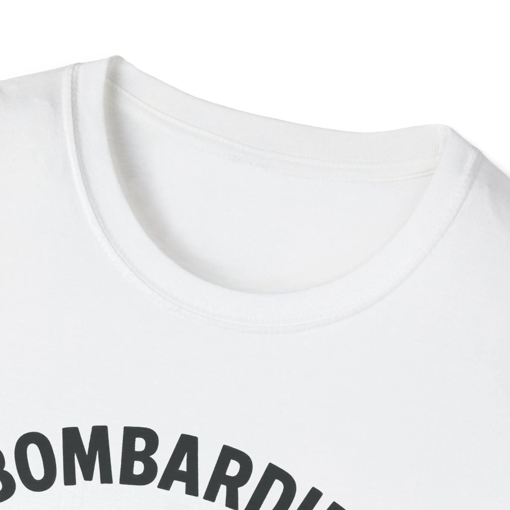 Bombardiro Crocodilo T-Shirt - Unisex Softstyle | Bombardiro Crocodile Graphic Shirt T-Shirt Printify