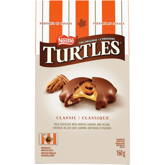 Trutles Classic Recipe Chocolate Share Bag 160g Chocolate Turtle, latest, Trending Products