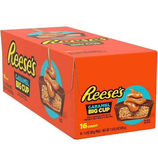 16 Pack Reese's Big Caramel Cup 39g x 16 - Chocolates from Reese's, TSASN&CH, TSARC, bulk, cabestseller