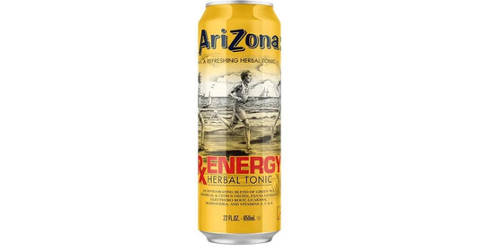 Arizona 24 Pack RX Energy Herbal Tonic Drink Soda Pop (not for Sale) Arizona, 24 Pack, Cases