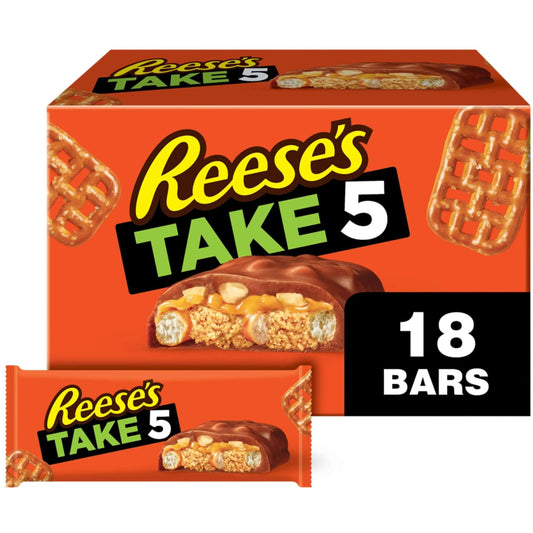18 Pack Reese's Take 5 Chocolate 42g Chocolates Reese's, TSASN&CH, TSARC, bulk, cabestseller